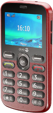 Doro 1881 rood voorkant rechterzijkant bovenkant