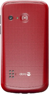 Doro 1881 rood achterkant