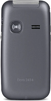 Doro 2414 grijs achterkant