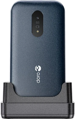 Doro 2821 blå front lukket dock