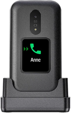 Doro 2880 black white front dock