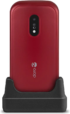 Doro 6041 rosso copertina frontale chiuso dock