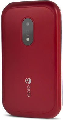 Doro 6041 rosso copertina frontale lato destro chiuso