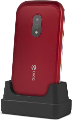 Doro 6041 rosso copertina frontale lato destro chiuso dock