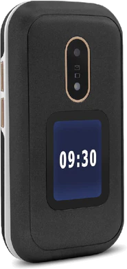 Doro 6060 svart front vänster sida