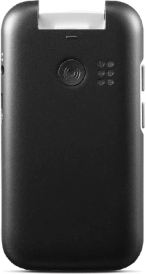 Doro 6820 zwart achterkant