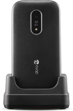 Doro 6821 sort hvid front lukket dock