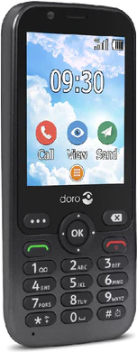 Doro 7011 grey front left side