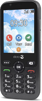 Doro 7011 grey front right side