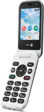 Doro 7080 black front right side opened