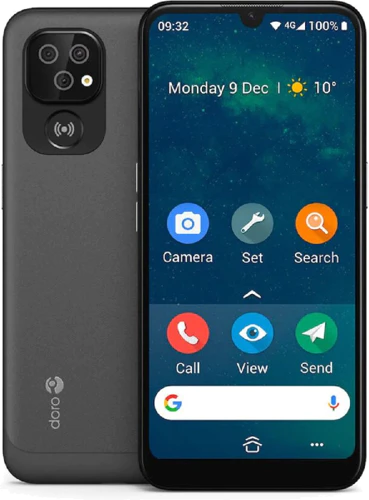 Doro 8100 grijs overzicht