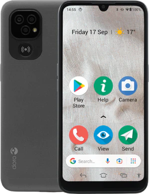 Doro 8110 4g grigio panoramica