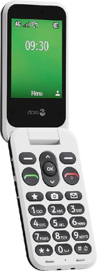 Doro Leva E30 noir blanc à l'intérieur côté gauche ouvert