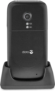 Doro PhoneEasy 621 negro graphite cradle