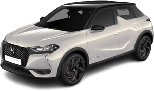 DS 3 crossback e tense creme front höger sida