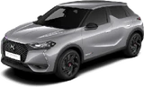 DS 3 crossback e tense grå front höger sida