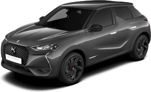 DS 3 crossback e tense platinum front höger sida