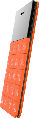 Elari CardPhone orange front right side