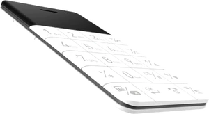 Elari CardPhone white front left side bottom