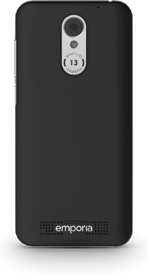 emporia Super Easy zwart achterkant