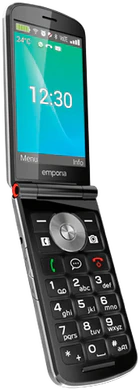 emporia touchsmart 3 black front left side opened