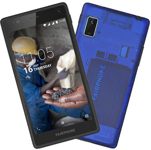 Fairphone 2 blauw overzicht