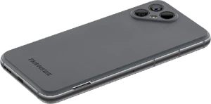Fairphone 4 grigio indietro lato sinistro in basso