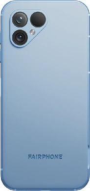 Fairphone 5 blauw achterkant