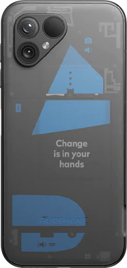 Fairphone 5 transparant achterkant