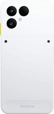 Fairphone 6 weiß Rückseite