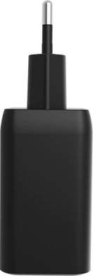 Fairphone 65w triple port fast charger zwart onderkant