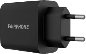 Fairphone dual port 30w charger black bottom side