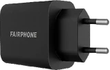 Fairphone dual port 30w charger black bottom side