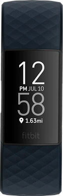 Fitbit Charge 4 blauw voorkant