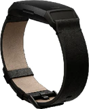 Fitbit Charge 4 Special Edition negro lado izquierdo abajo aslant