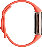 Fitbit Charge 6 orange left side