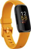 Fitbit Inspire 3 orange front left side 3