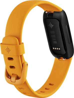 Fitbit Inspire 3 orange left side back 2