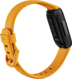 Fitbit Inspire 3 orange left side back