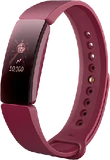 Fitbit Inspire red front right side