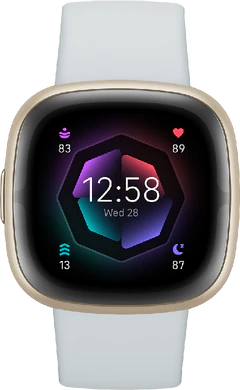 Fitbit Sense 2 blauw voorkant