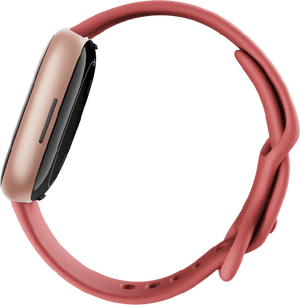 Fitbit Versa 4 pink rechterzijkant