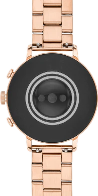 Fossil Q Venture HR rose guld tillbaka Öppnad