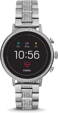 Fossil Q Venture HR stainless steel