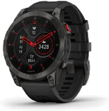 Garmin epix Gen 2 zwart titanium voorkant rechterzijkant