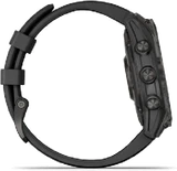 Garmin epix Gen 2 zwart titanium linkerzijkant