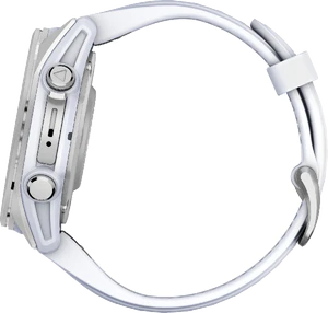 Garmin fenix 8 43mm zilver rechterzijkant