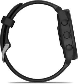 Garmin Forerunner 165 Music black left side