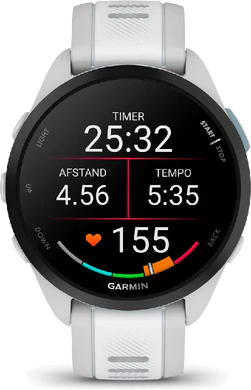 Garmin Forerunner 165 Music white grey