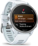 Garmin Forerunner 170 blanc couverture côté gauche